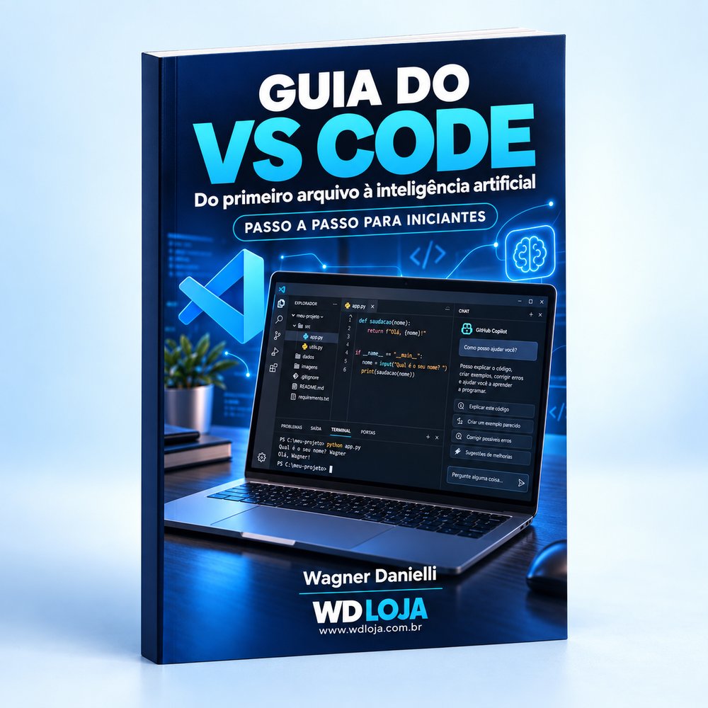 Guia do VS Code - capa e introducao do e-book