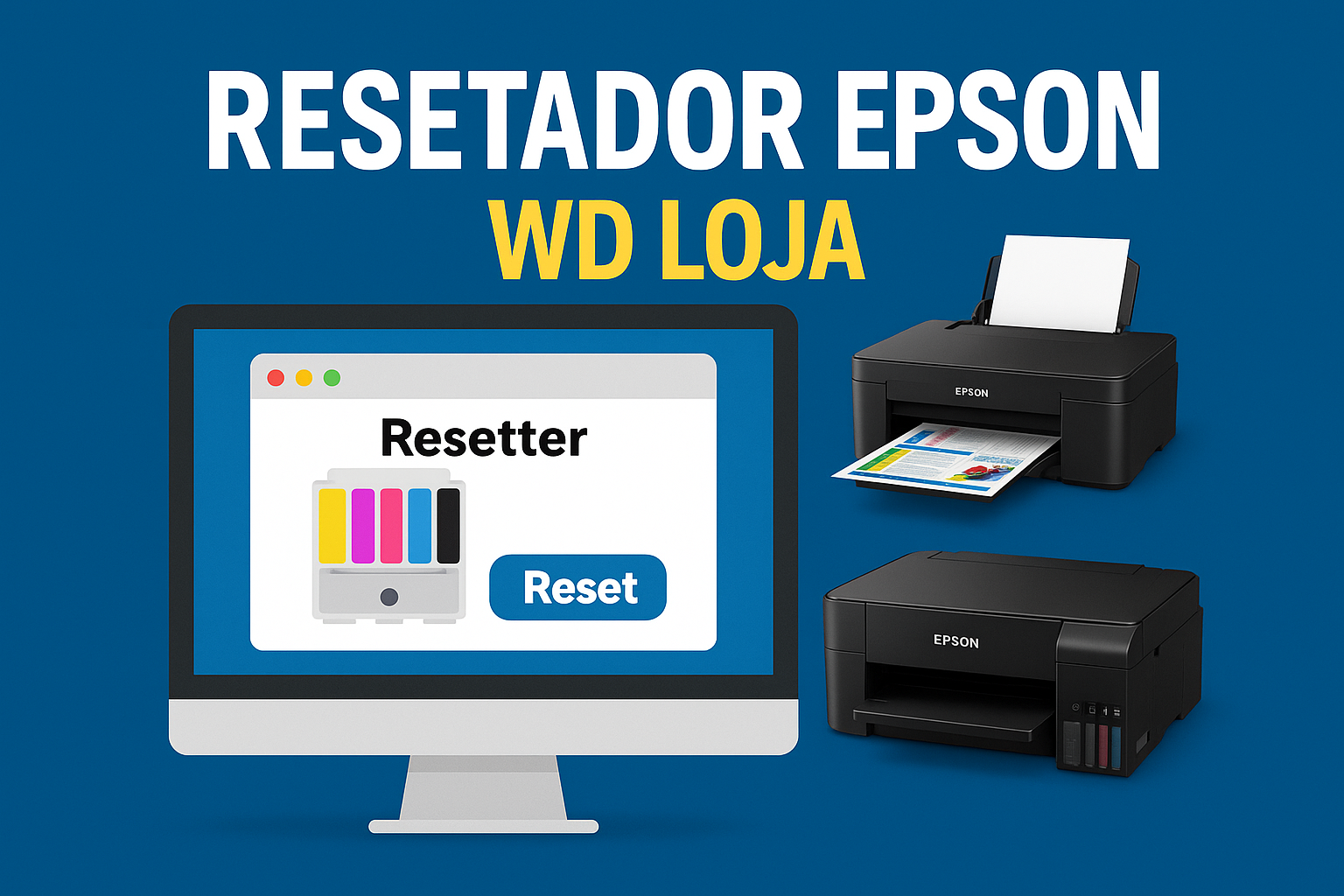 Reset Epson WIC - Desbloqueio de Almofadas
